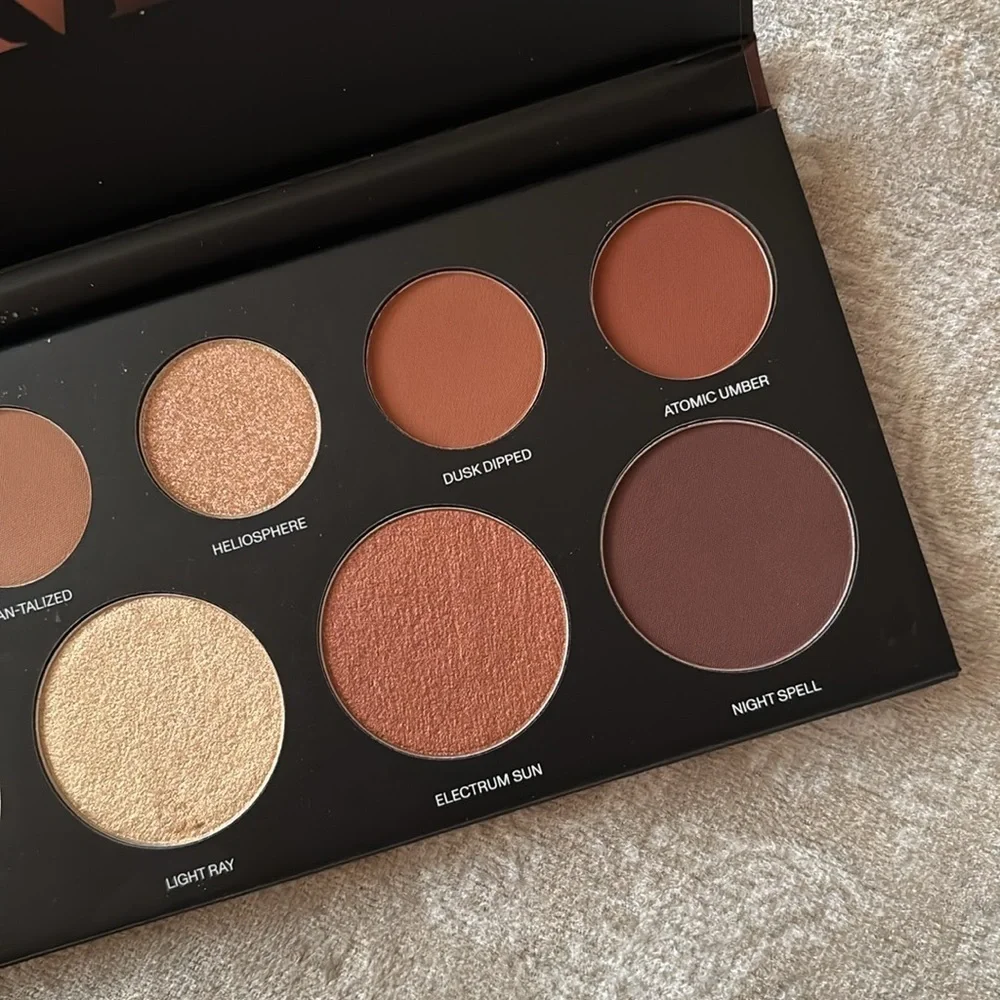 Brand New Morphe Solaria Power Multi-Effects Eyeshadow Palette Matte Shimmers